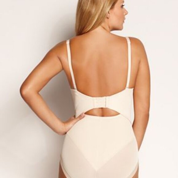 NWT Maidenform Easy Up Strapless Firm Control BodyBriefer 34B Shaperwear #1256‎ - Picture 7 of 8